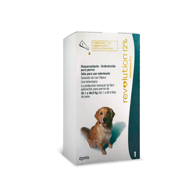 Pipeta Revolution Perros de 20 a 40 Kilos