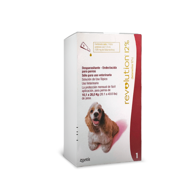 10 Revolution pipeta perro 10 a 20 kilos