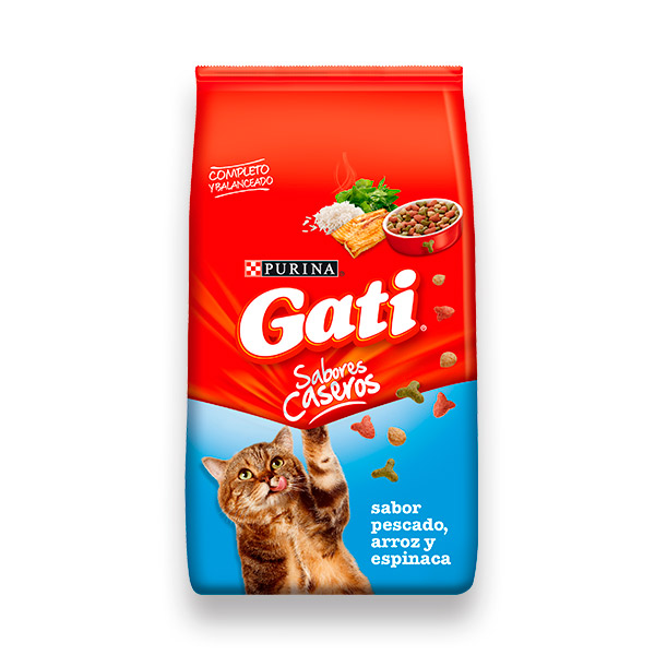 Gati sabor pescado 15 kilos