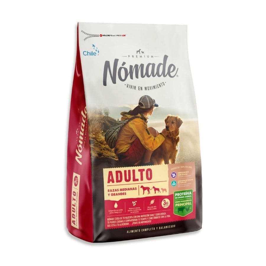 Nómade Perros Adultos de Razas Grandes/Medianos 20 Kilos