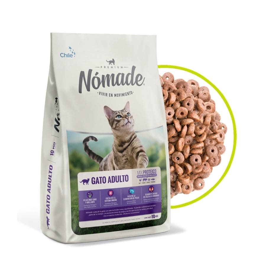 Alimento Nómade Gato Adulto 10 Kilos