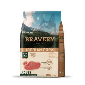 Bravery de Cerdo Ibérico Perros Grandes Medianos 12 Kilos