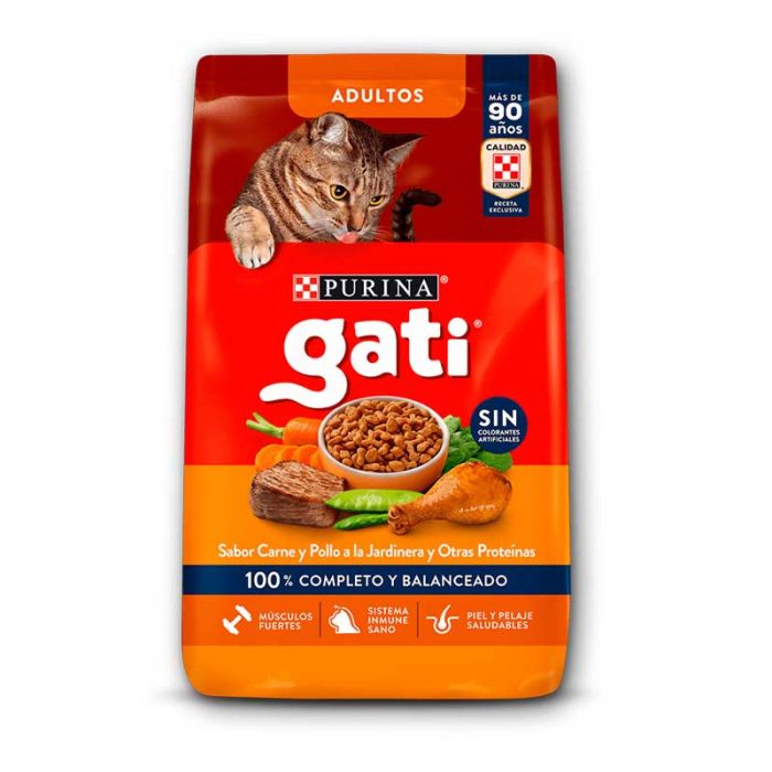 Gati Adultos Sabor Carne y Pollo a la Jardinera 15 Kilos